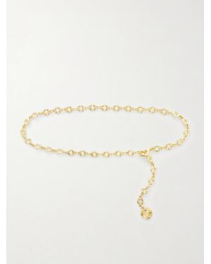 DEHANCHE Elysées-Tone Chain Belt - Natural