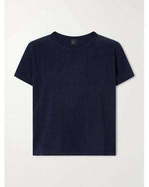 Leset The Margo Cotton-Jersey T-Shirt - Blue