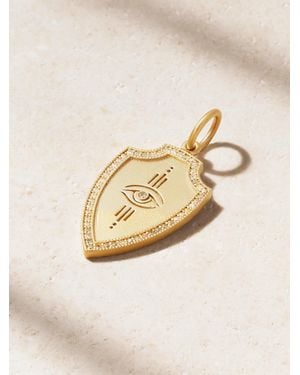Jacquie Aiche 14-Karat Diamond Pendant - Natural