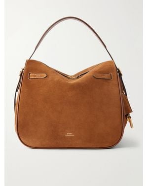 Polo Ralph Lauren Suede Tote - Brown