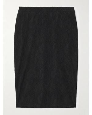 Stella McCartney Rock Aus Stretch-Spitze - Schwarz