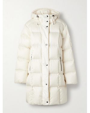 Bogner Fanja-D3 Hooded Quilted Down Ski Jacket - Natural