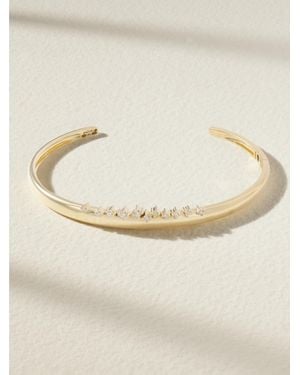 Mizuki Armspange Aus 14 Karat Mit Diamanten - Natur
