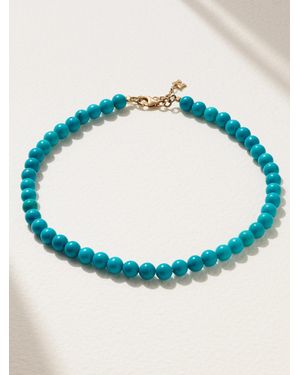 Mateo 14-Karat Anklet - Metallic
