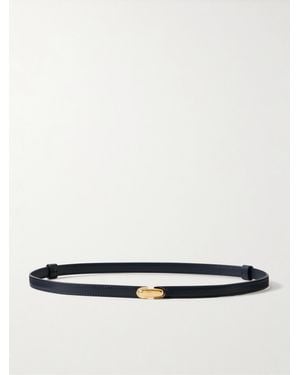 SAVETTE Ceinture En Cuir Symmetry - Blanc