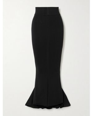Rick Owens Dauphine Maxirock Aus Jersey - Schwarz