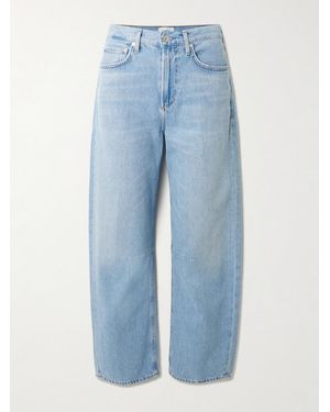 Citizens of Humanity Miro Mid-Rise Barrel-Leg Jeans - Blue