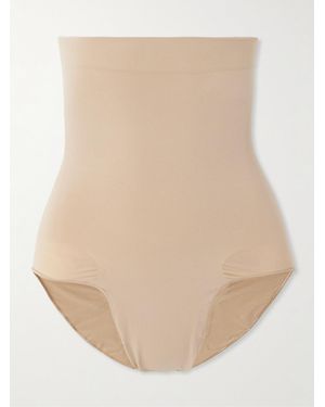 Skims Seamless Sculpt Mid Waist Brief – Clay – Höschen - Natur