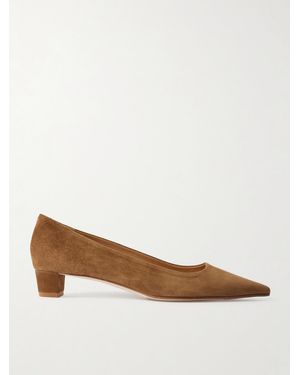 Aeyde Judi Pumps Aus Veloursleder - Braun