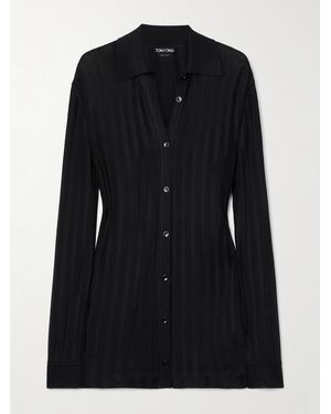 Tom Ford Knitted Shirt - Black
