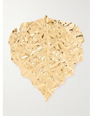 Jil Sander Tone Brooch - Natural