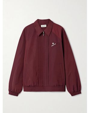 ShuShu/Tong Pintucked Embroidered Shell Jacket