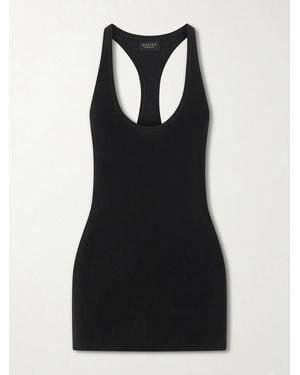 Gucci Crepe Jersey Mini Dress - Black