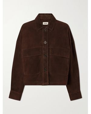 Arma Miri Suede Jacket - Brown