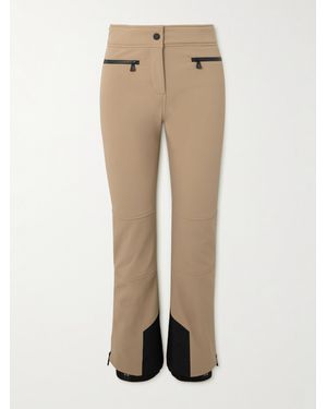 Moncler Straight-Leg Ski Trousers - Natural