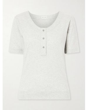 Dries Van Noten Cotton-Jersey T-Shirt - White