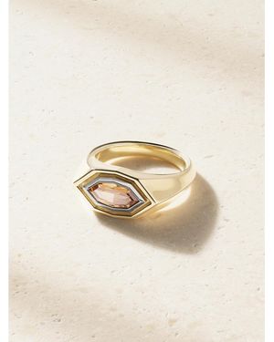 Lucy Delius Insignia 18-Karat Diamond Ring - Natural