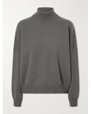 Brunello Cucinelli Cashmere Turtleneck Jumper - Grey