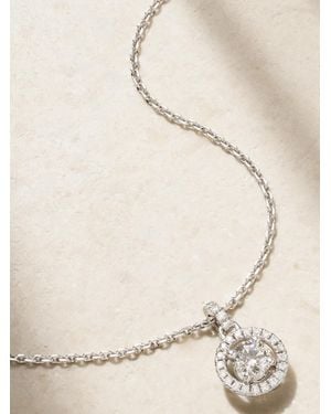 De Beers Aura 18-Karat Diamond Necklace - Natural