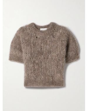 Citizens of Humanity Odette Pointelle-Knit Jumper - Natural