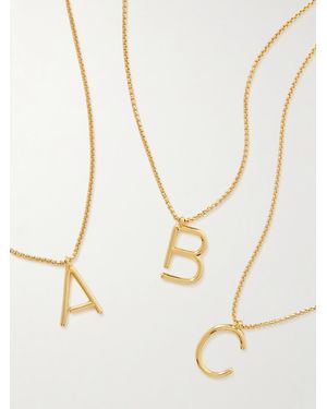 Roxanne Assoulin Initial Reaction Goldfarbene Kette - Natur