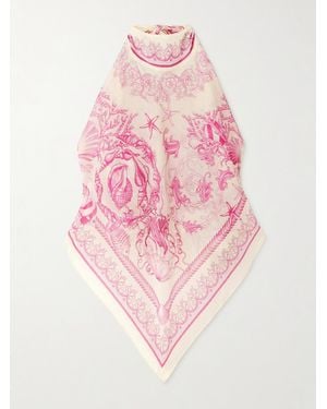 Versace Backless Top - Pink