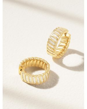 Anita Ko Zoe Creolen Aus 18-Karat Mit Diamanten - Natur