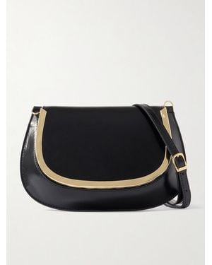 Jonathan Simkhai Logan-Tone Leather Shoulder Bag - Schwarz