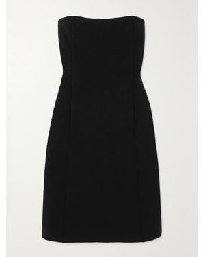 High Sport Nance Strapless Stretch-Cotton Mini Dress - Black