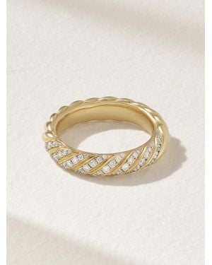 David Yurman Bague En Or 18 Carats (750/1000) Et Diamants - Neutre