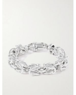 TOTEME Byzantine Rhodium-Plated Bracelet - Metallic