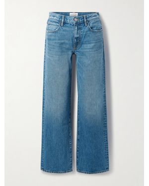 SLVRLAKE Denim Jazmine Halbhohe Jeans Mit Geradem Bein - Blau