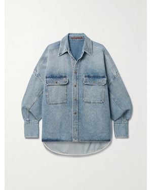 Petar Petrov Oversized Denim Jacket - Blue