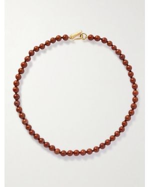 Sophie Buhai Vermeil Jasper Necklace - Natural