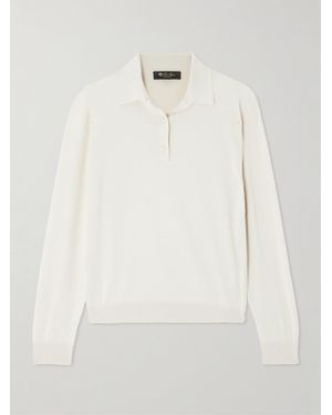 Loro Piana Cotton Polo Shirt - White