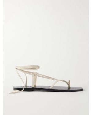 A.Emery Nolan Leather Sandals - Natural
