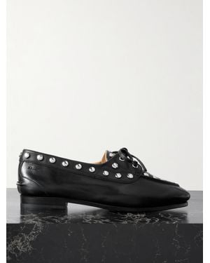 Bally Pathy Loafers Aus Leder Mit Nieten - Schwarz