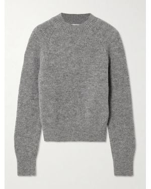 Dries Van Noten Alpaca-Blend Jumper - Grey