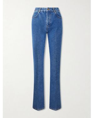 Balmain High-Rise Bootcut Jeans - Blue
