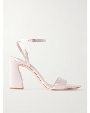 Loeffler Randall Malia Satin Sandals - Natural