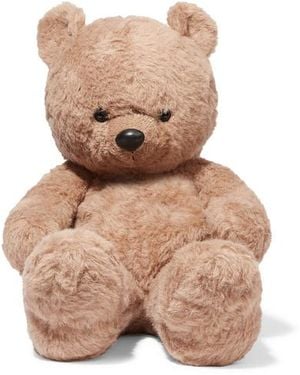 Vetements Teddy Bear Cotton, Alpaca And Mohair-blend Backpack - Natural