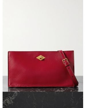 Metier Ease 22 Leather Clutch - Red
