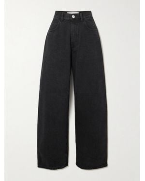 Rohe High-Rise Wide-Leg Jeans - Black
