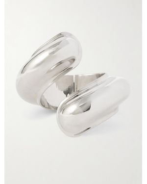 Alaïa Tone Cuff - White
