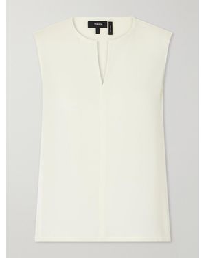 Theory Cady Blouse - Natural