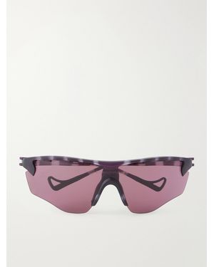District Vision Junya Racer D-Frame Polycarbonate Sunglasses - Purple