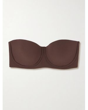 Skims Fits Everybody Strapless Bra - Brown