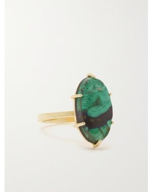 Andrea Fohrman Ring Aus 14 Karat Mit Azurmalachit - Grün