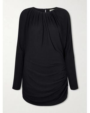 Kallmeyer Rickie Ruched Jersey Mini Dress - Blue