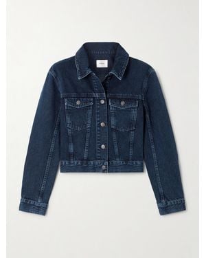 FRAME Veste En Jean Sharp - Bleu